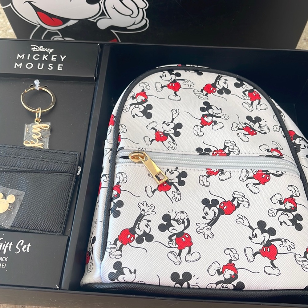 Disney mini backpack set